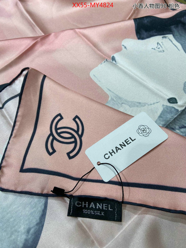 Scarf-Chanel can you buy knockoff ID: MY4824 $: 55USD