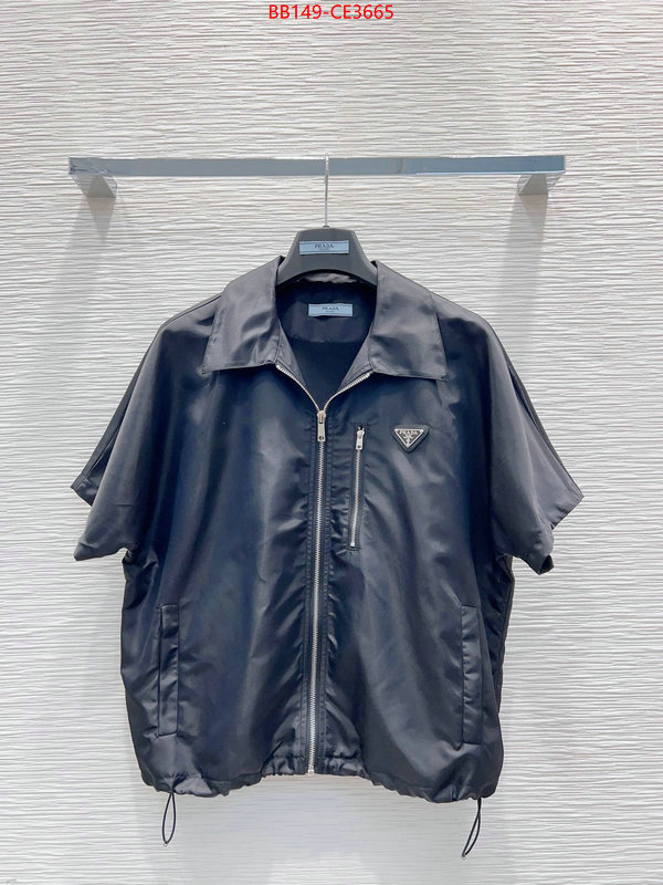 Clothing-Prada best replica quality ID: CE3665 $: 149USD