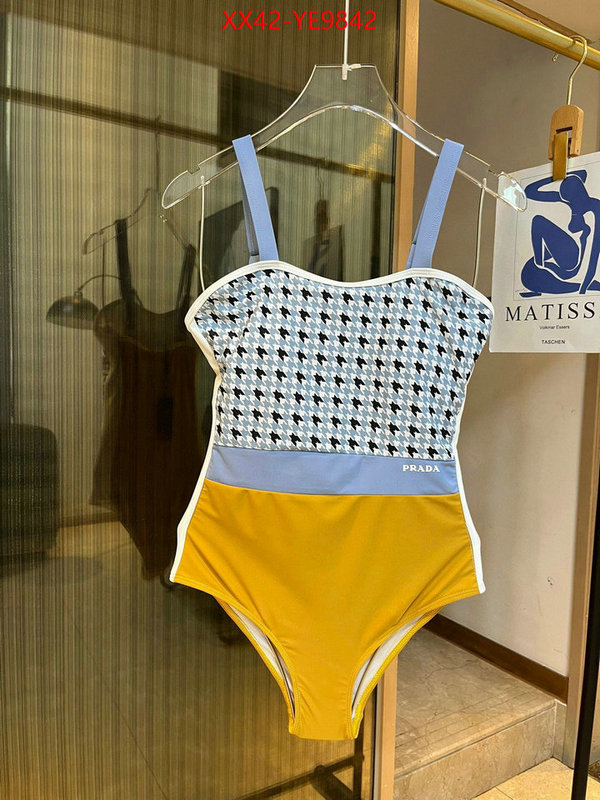 Swimsuit-Prada good ID: YE9842 $: 42USD