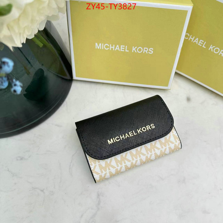 Michael Kors Bags(4A)-Wallet shop ID: TY3827 $: 45USD