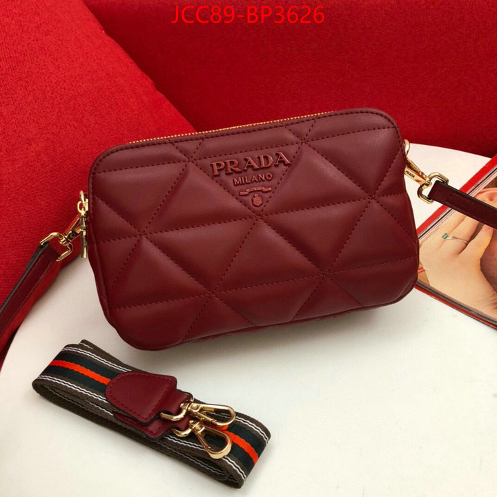 Prada Bags (4A)-Diagonal- luxury cheap replica ID: BP3626 $: 89USD