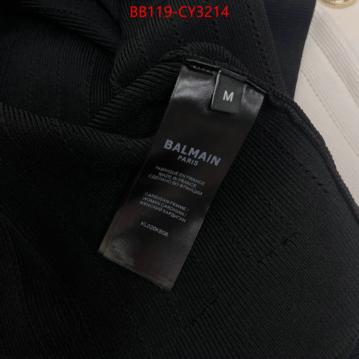Clothing-Balmain what ID: CY3214 $: 119USD