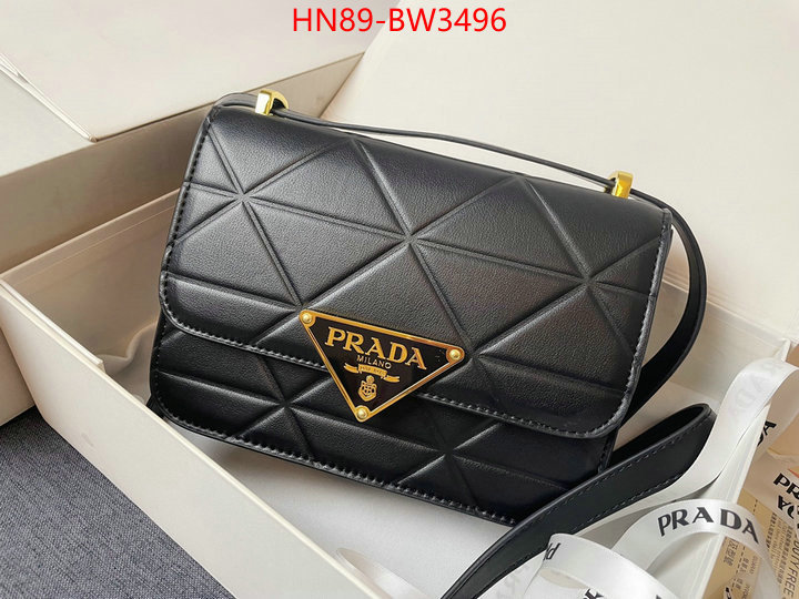 Prada Bags (4A)-Diagonal- wholesale imitation designer replicas ID: BW3496 $: 89USD