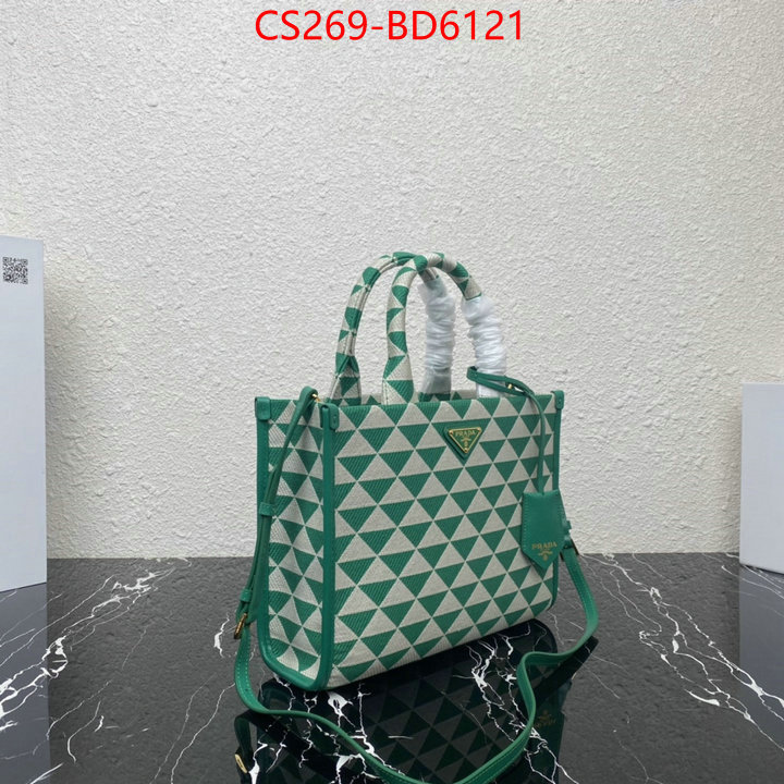 Prada Bags (TOP)-Handbag- what are the best replica ID: BD6121 $: 269USD