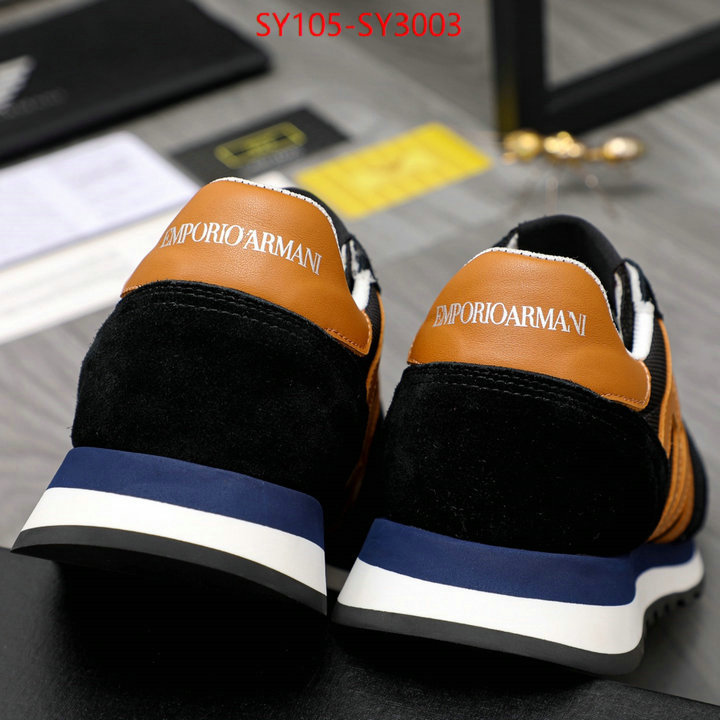 Men shoes-Armani first copy ID: SY3003 $: 105USD