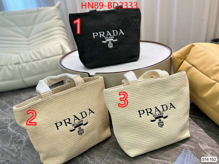 Prada Bags (4A)-Handbag- replica aaaaa designer ID: BD2333 $: 89USD