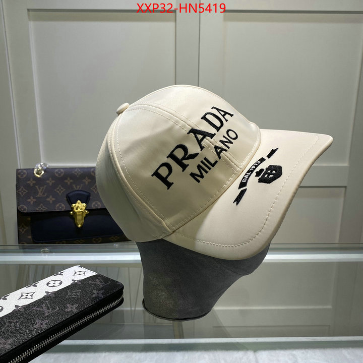 Cap (Hat)-Prada replcia cheap from china ID: HN5419 $: 32USD