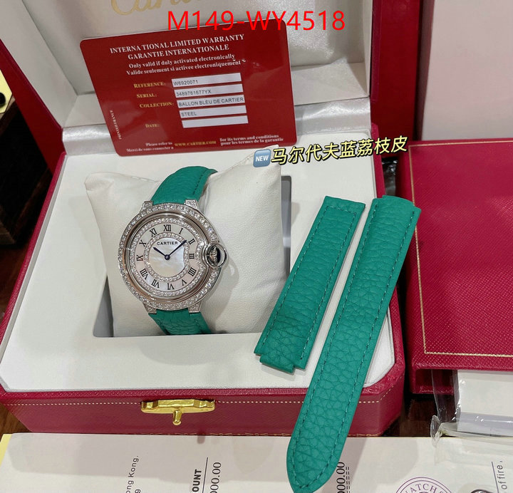 Watch(4A)-Cartier perfect quality ID: WY4518 $: 149USD