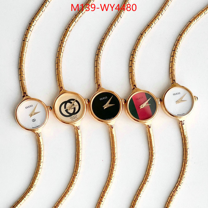 Watch(4A)-Gucci best quality designer ID: WY4480 $: 139USD