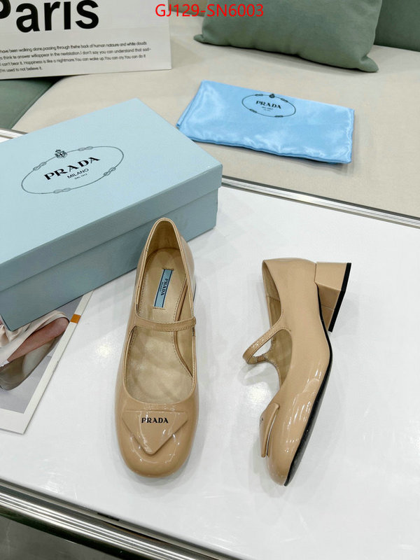 Women Shoes-Prada what's the best to buy replica ID: SN6003 $: 129USD