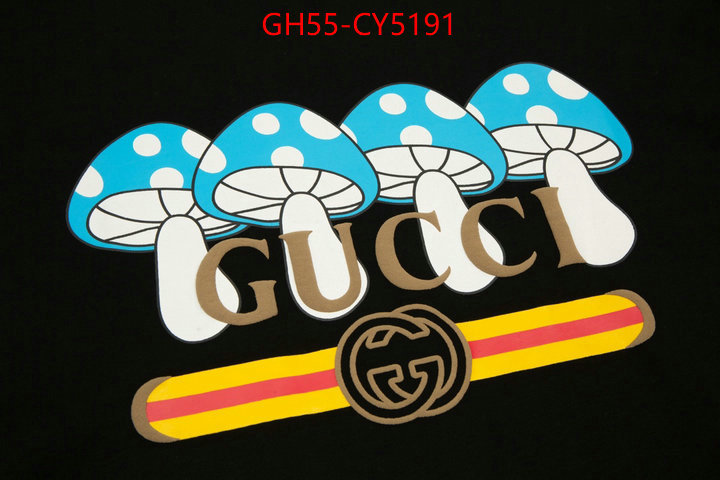 Clothing-Gucci shop ID: CY5191 $: 55USD