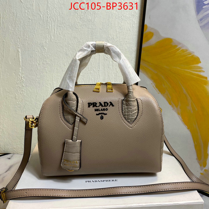 Prada Bags (4A)-Handbag- highest quality replica ID: BP3631 $: 105USD