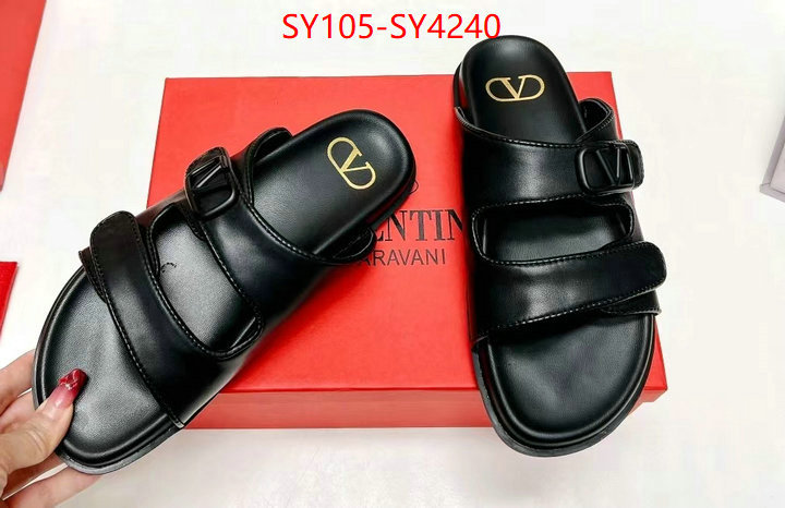Women Shoes-Valentino luxury 7 star replica ID: SY4240 $: 105USD