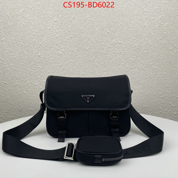 Prada Bags (TOP)-Diagonal- what's the best to buy replica ID: BD6022 $: 195USD
