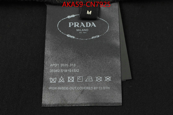 Clothing-Prada high quality designer replica ID: CN7925 $: 59USD