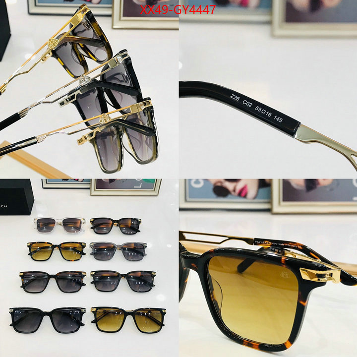 Glasses-Maybach top fake designer ID: GY4447 $: 49USD