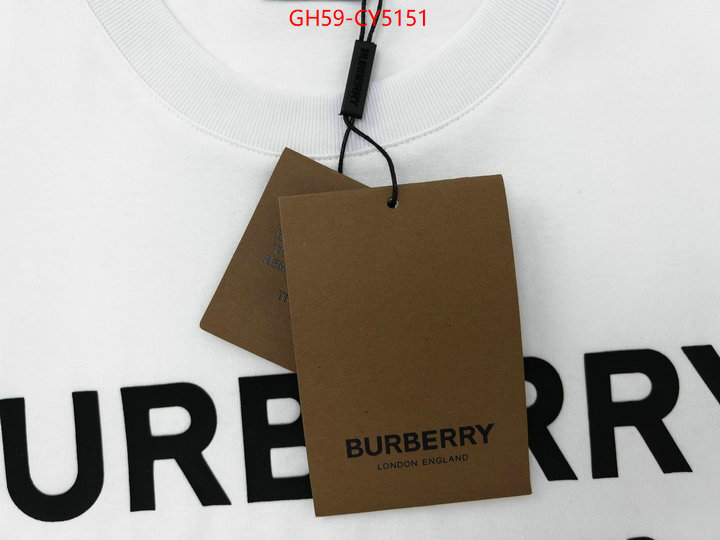 Clothing-Burberry the best affordable ID: CY5151 $: 59USD
