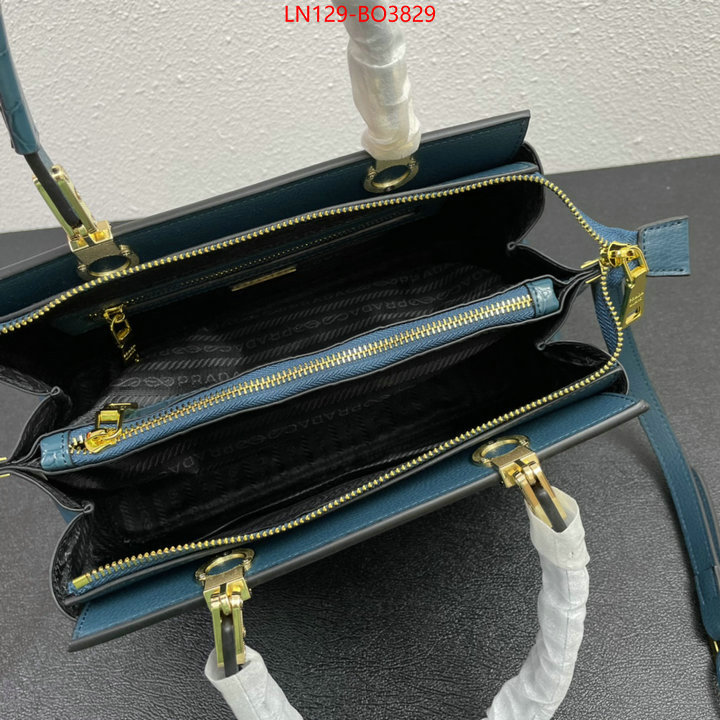 Prada Bags (4A)-Handbag- high quality replica designer ID: BO3829 $: 129USD