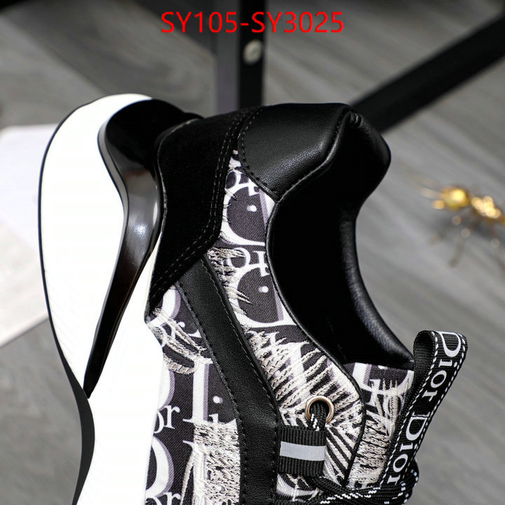 Men shoes-Dior perfect quality ID: SY3025 $: 105USD