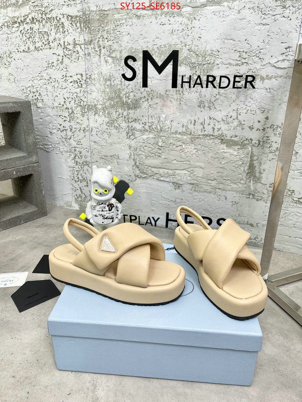 Women Shoes-Prada wholesale replica ID: SE6185 $: 125USD