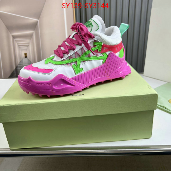 Men Shoes-Offwhite replica aaaaa designer ID: SY3144 $: 139USD