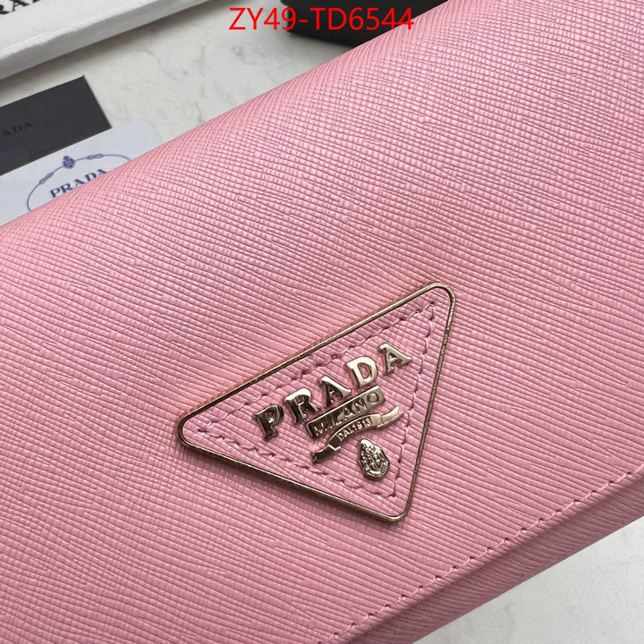 Prada Bags (4A)-Wallet replica best ID: TD6544 $: 49USD