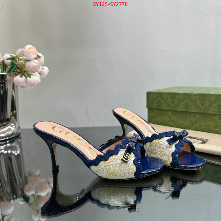 Women Shoes-Gucci replica 2023 perfect luxury ID: SY2778 $: 125USD