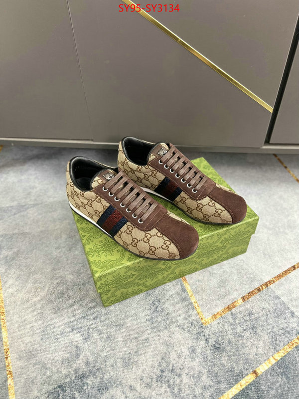 Men Shoes-Gucci what is aaaaa quality ID: SY3134 $: 95USD