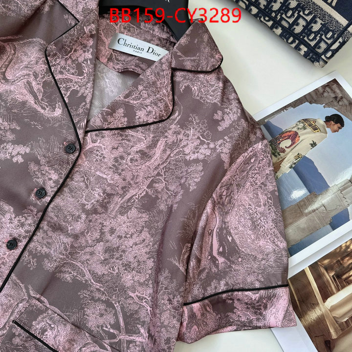 Clothing-Dior high quality aaaaa replica ID: CY3289 $: 159USD