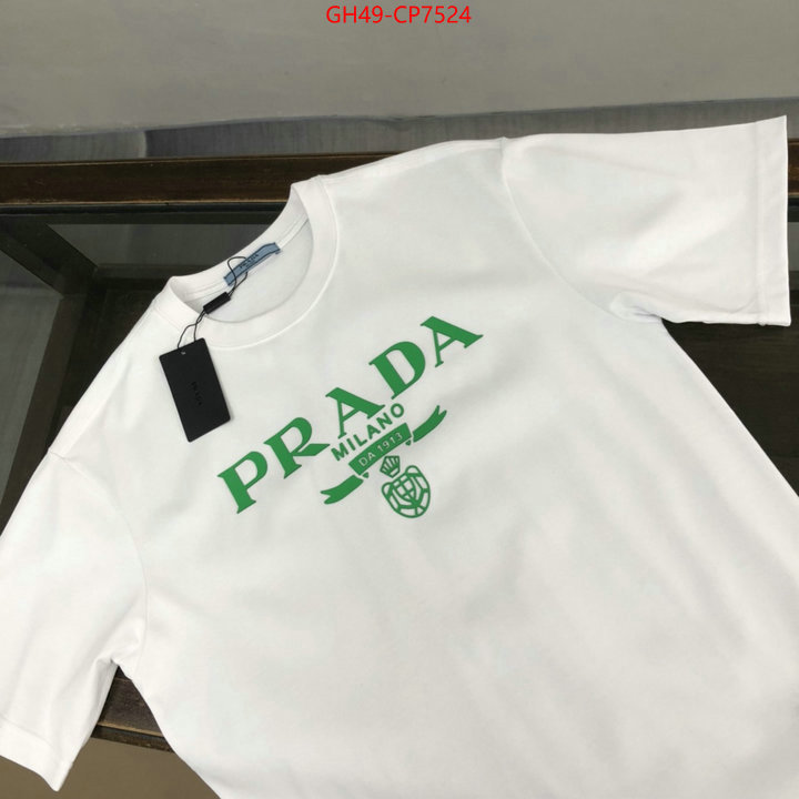 Clothing-Prada replica how can you ID: CP7524 $: 49USD