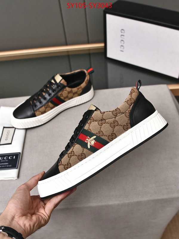 Men Shoes-Gucci where to buy replicas ID: SY3043 $: 105USD
