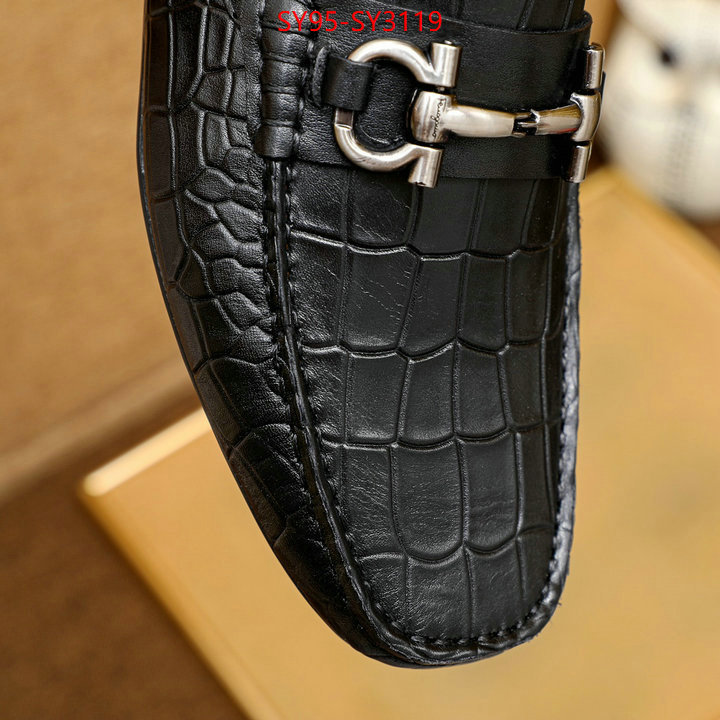 Men shoes-Ferragamo fake aaaaa ID: SY3119 $: 95USD