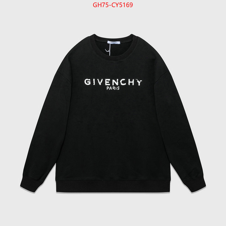 Clothing-Givenchy perfect quality ID: CY5169 $: 75USD