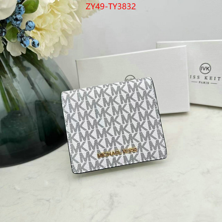 Michael Kors Bags(4A)-Wallet where can you buy replica ID: TY3832 $: 49USD