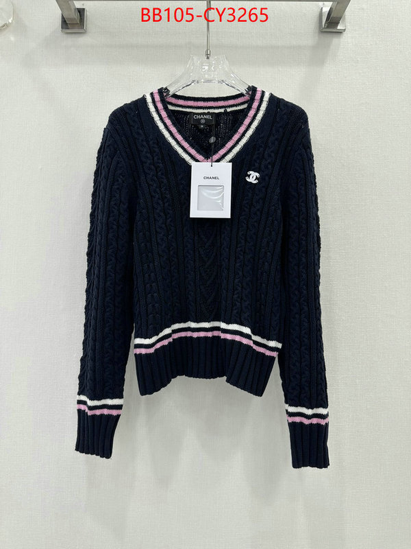 Clothing-Chanel where to buy fakes ID: CY3265 $: 105USD