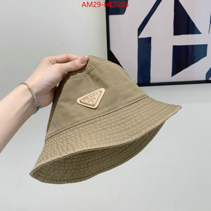 Cap (Hat)-Prada high quality online ID: HE7203 $: 29USD