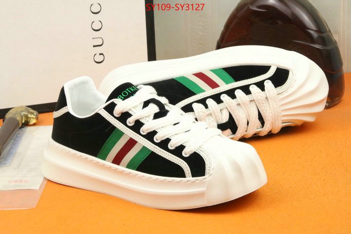 Men Shoes-Gucci wholesale replica shop ID: SY3127 $: 109USD