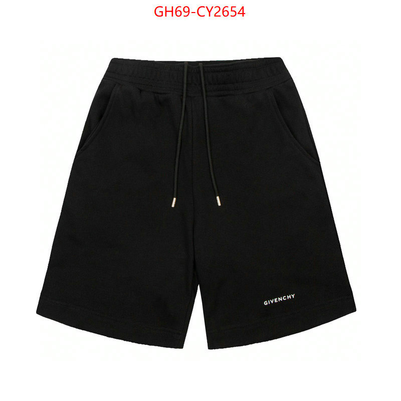 Clothing-Givenchy 2023 perfect replica designer ID: CY2654 $: 69USD