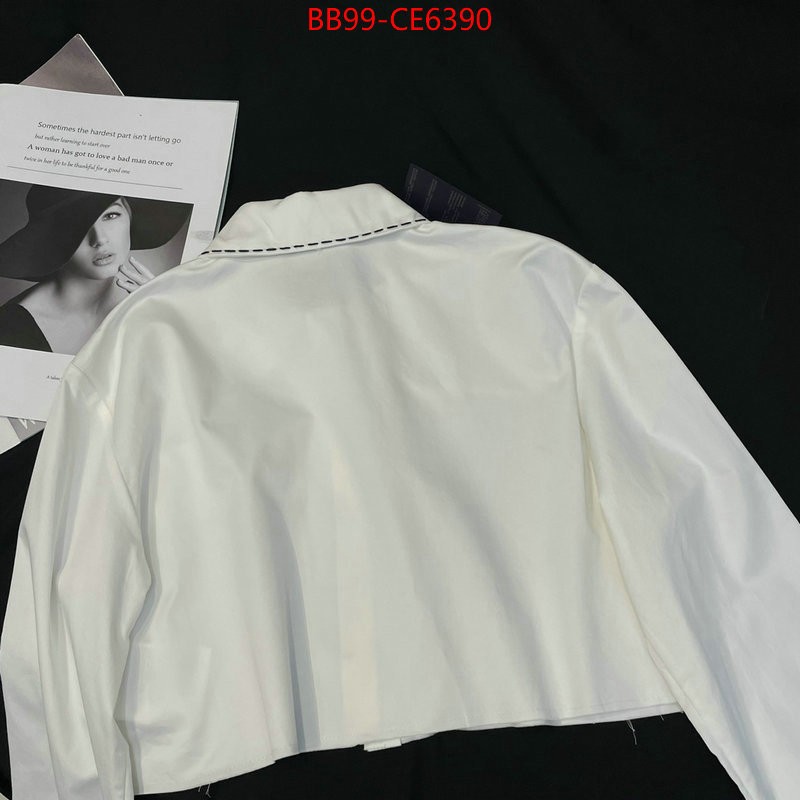 Clothing-Prada designer high replica ID: CE6390 $: 99USD