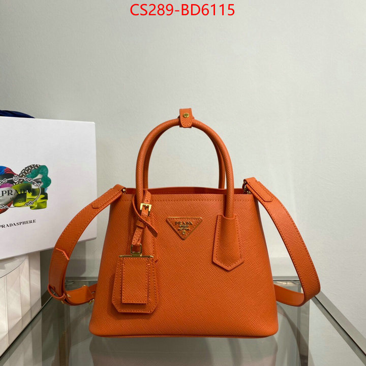 Prada Bags (TOP)-Handbag- high quality aaaaa replica ID: BD6115 $: 289USD