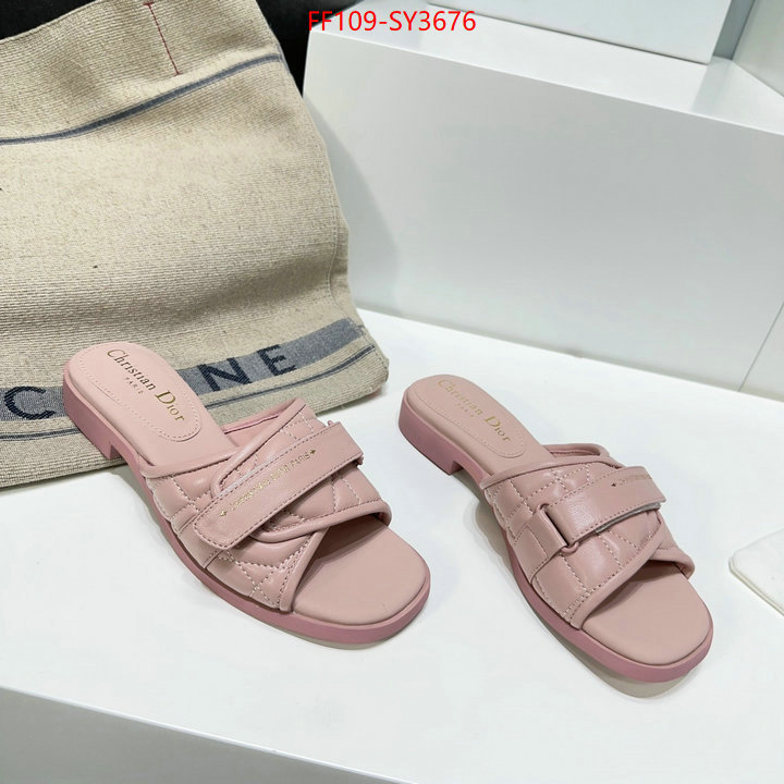 Women Shoes-Dior luxury fashion replica designers ID: SY3675 $: 109USD