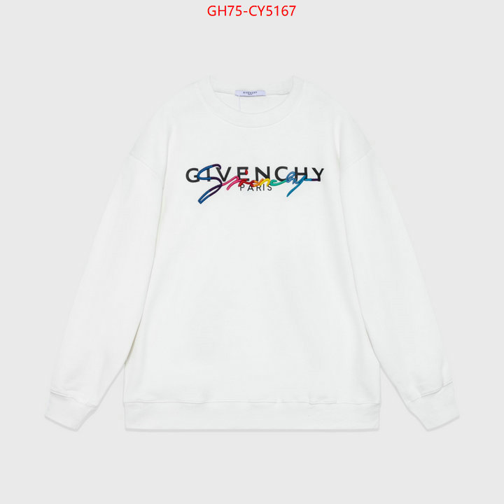 Clothing-Givenchy designer 7 star replica ID: CY5167 $: 75USD