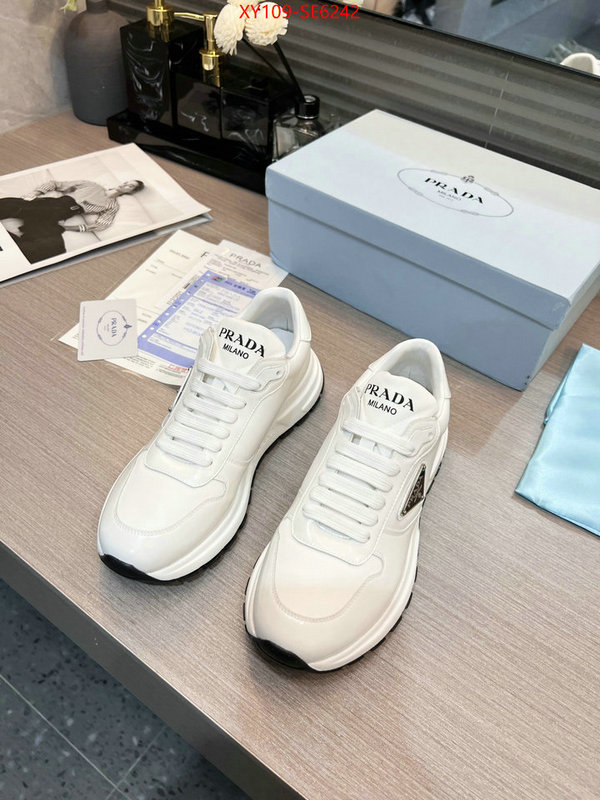 Men shoes-Prada 2023 perfect replica designer ID: SE6242 $: 109USD