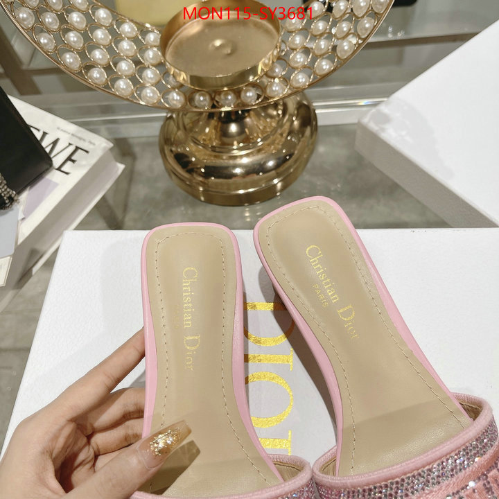 Women Shoes-Dior where should i buy to receive ID: SY3681 $: 115USD