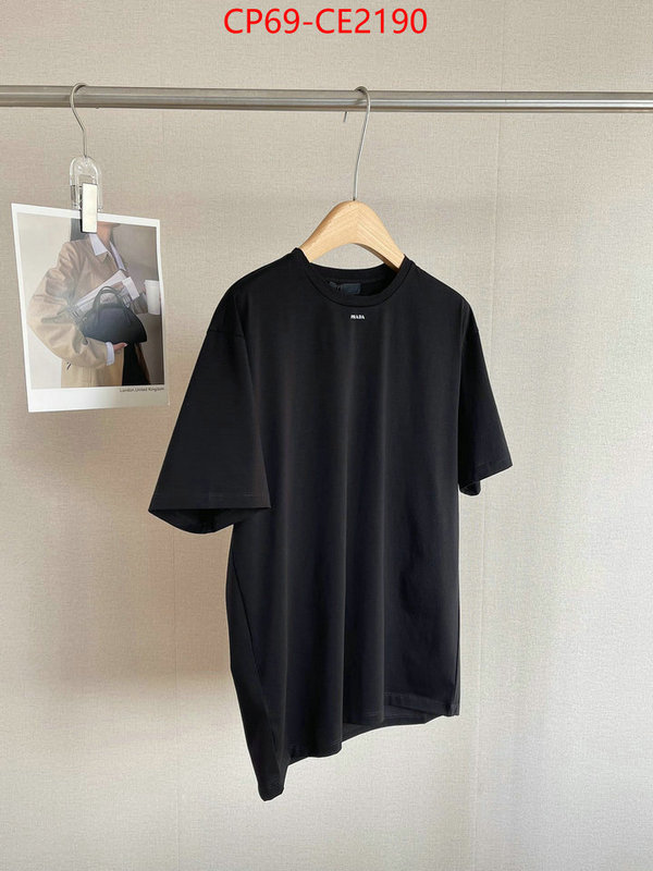 Clothing-Prada wholesale replica shop ID: CE2190 $: 69USD