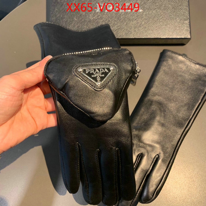 Gloves-Prada best quality designer ID: VO3449 $: 65USD