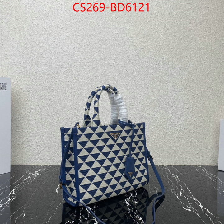 Prada Bags (TOP)-Handbag- what are the best replica ID: BD6121 $: 269USD