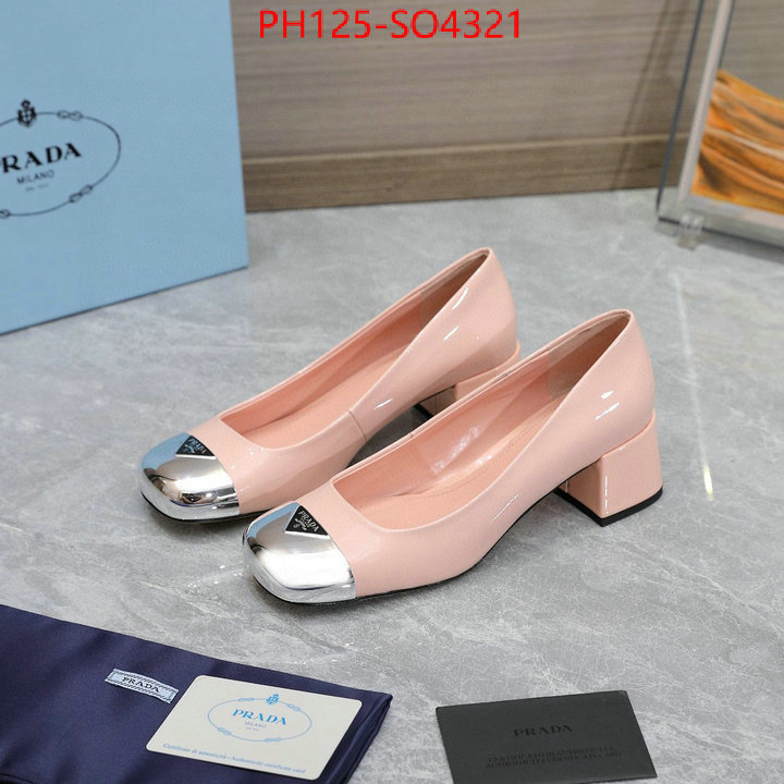 Women Shoes-Prada buy best quality replica ID: SO4321 $: 125USD