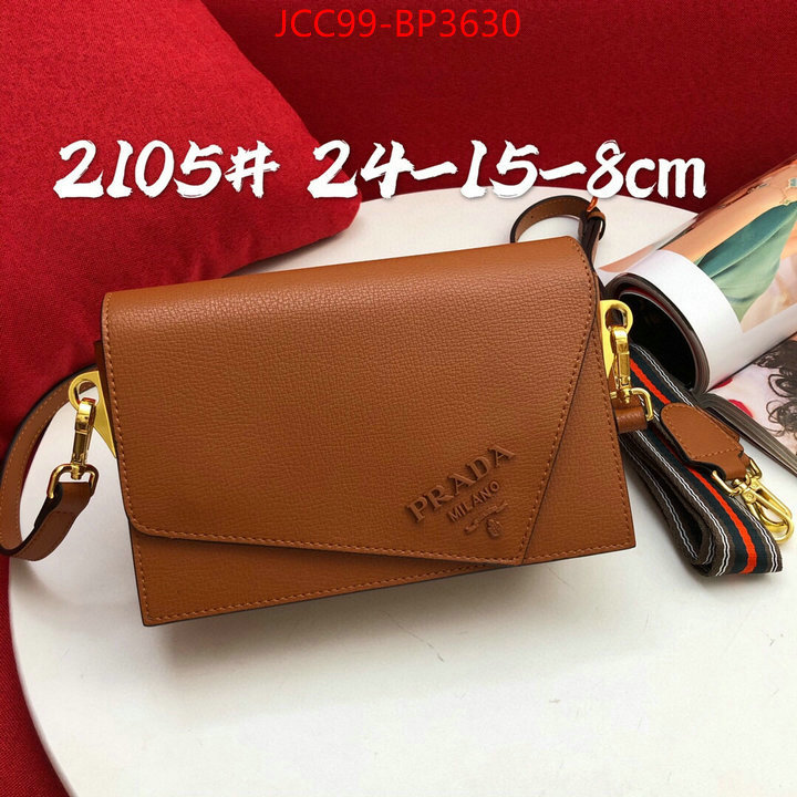 Prada Bags (4A)-Diagonal- 1:1 replica wholesale ID: BP3630 $: 99USD