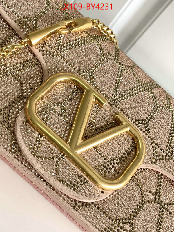 Valentino Bags(4A)-LOC-V Logo online shop ID: BY4231 $: 109USD